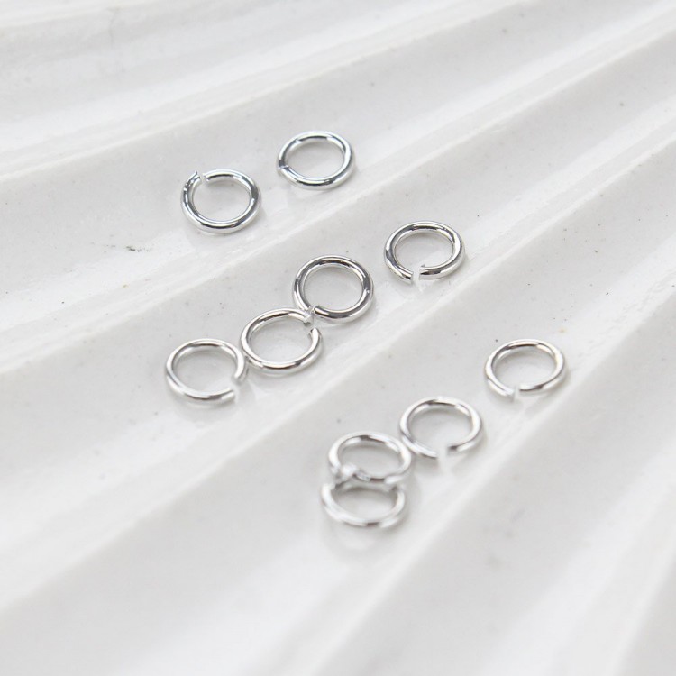 Соединительное кольцо, 3мм, цв.серебро, 1 уп.(10 шт)